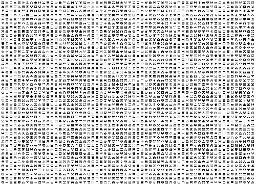 a fraction of the 32,768 possible invaders