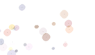 colored discs, particle emitter