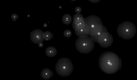 falling snow, particle emitter