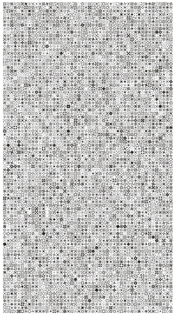 computational nine block quilt